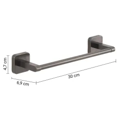 Portasalviette Tonga 30 cm gun metal