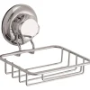 Portasapone bagno Best Lock Bath in metallo antiruggine cromo