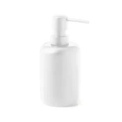 Portasapone bagno Brenda in resina bianco matt