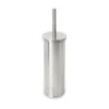 Portascopino bagno Blizz H 38 cm in acciaio inox spazzolato