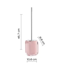 Portascopino bagno Chanelle H 45,7 cm rosa