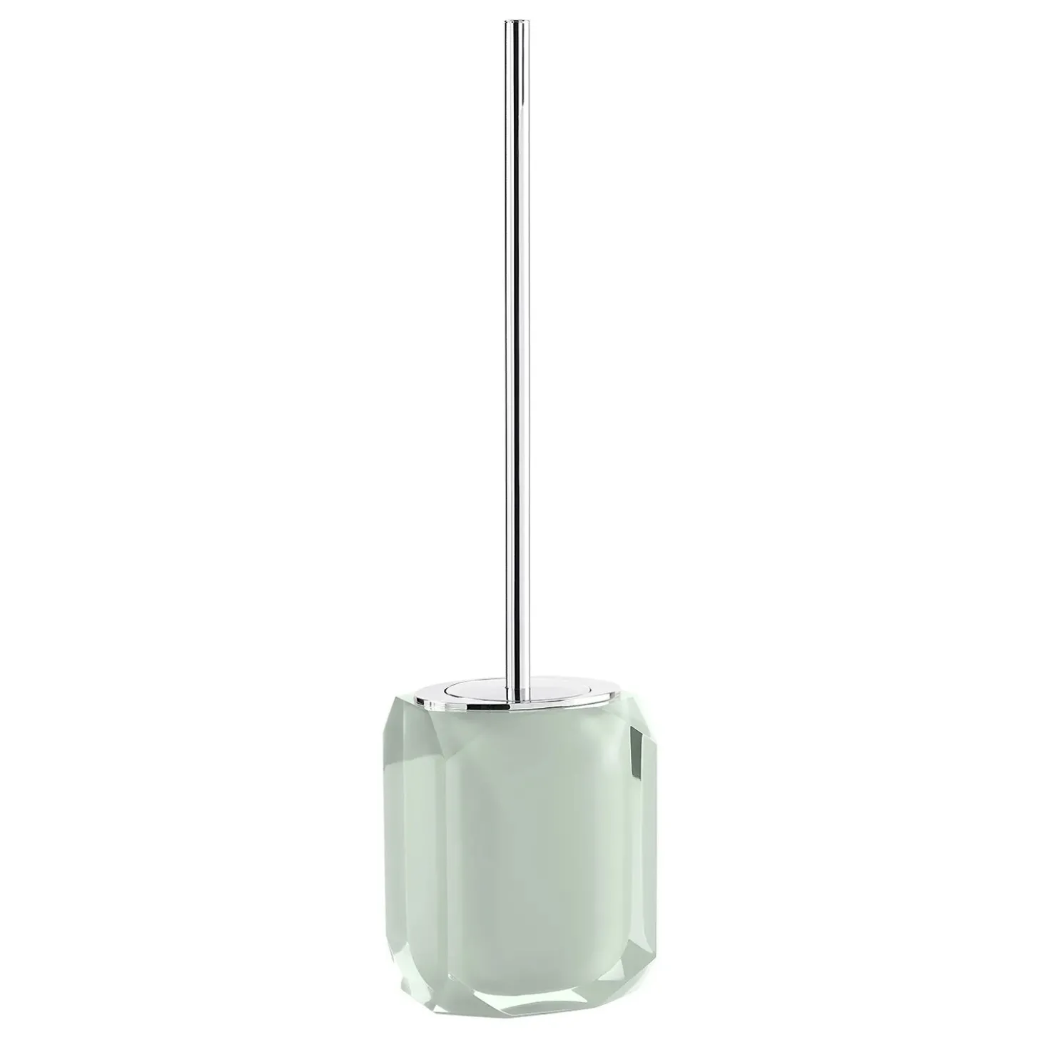 Portascopino bagno Chanelle H 45,7 cm verde menta
