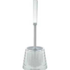 Portascopino bagno Glady H 37 cm trasparente