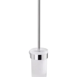 Portascopino bagno Pirenei H 36,5 cm cromato