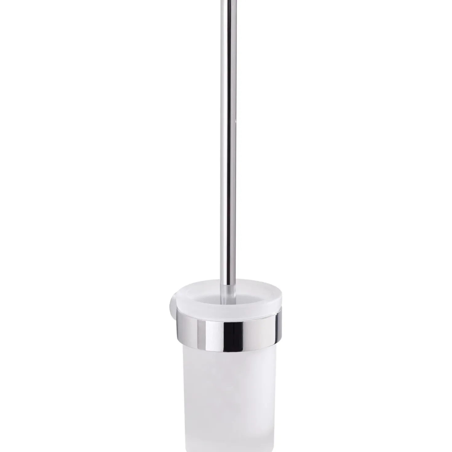 Portascopino bagno Pirenei H 36,5 cm cromato