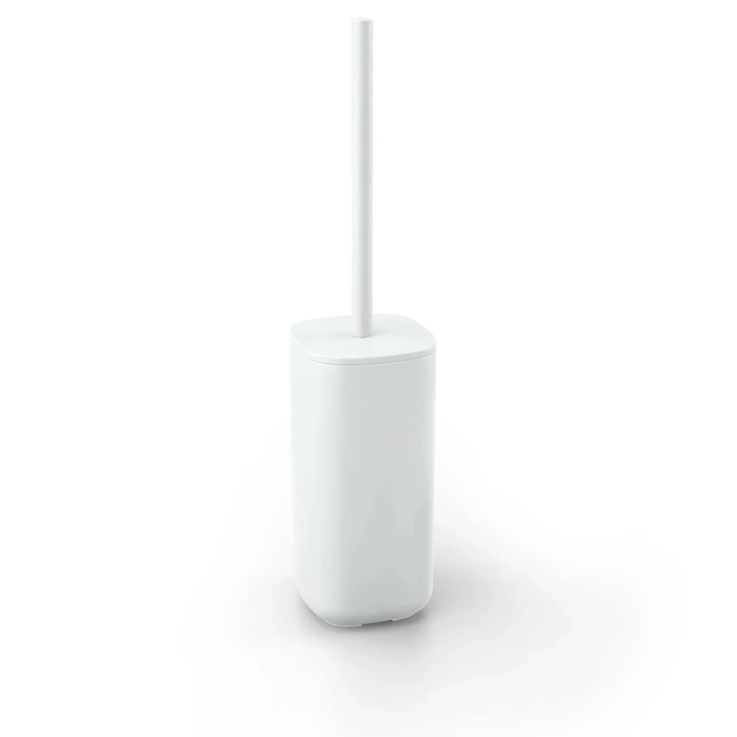 Portascopino bagno Terra Pod H 39,5 cm bianco