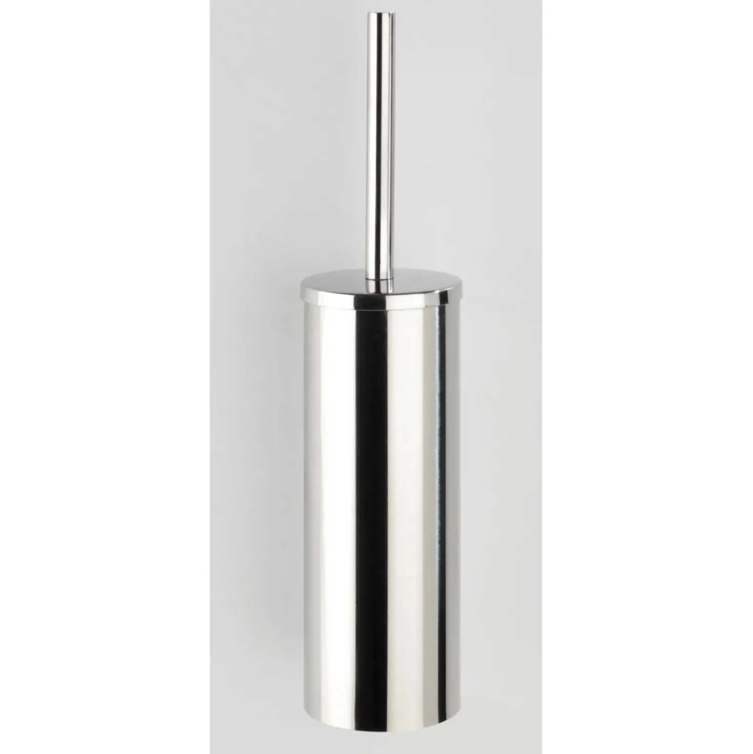 Portascopino bagno Wenko Orea Shine H 40,5 cm acciaio brillante