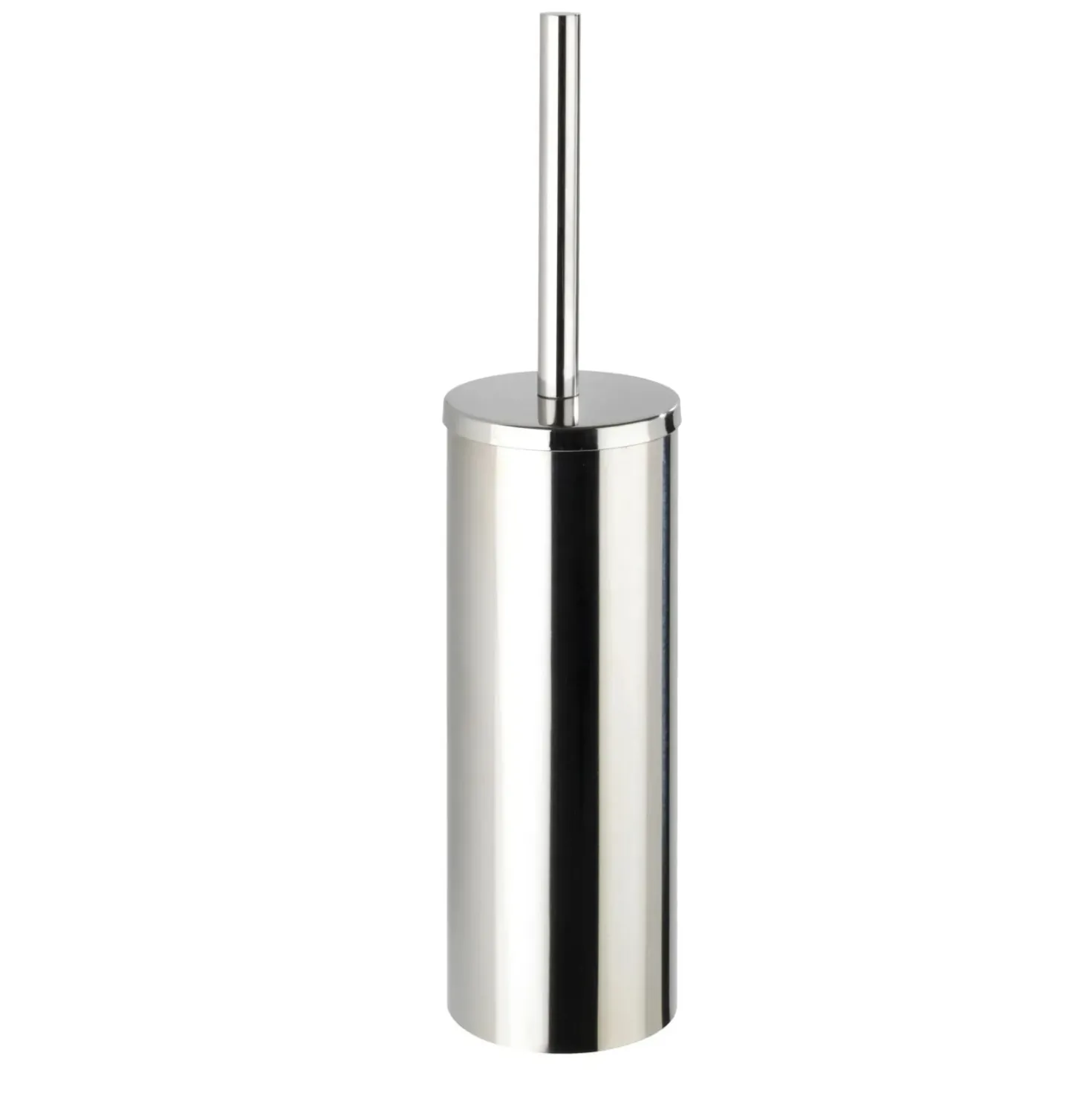 Portascopino bagno Wenko Orea Shine H 40,5 cm acciaio brillante