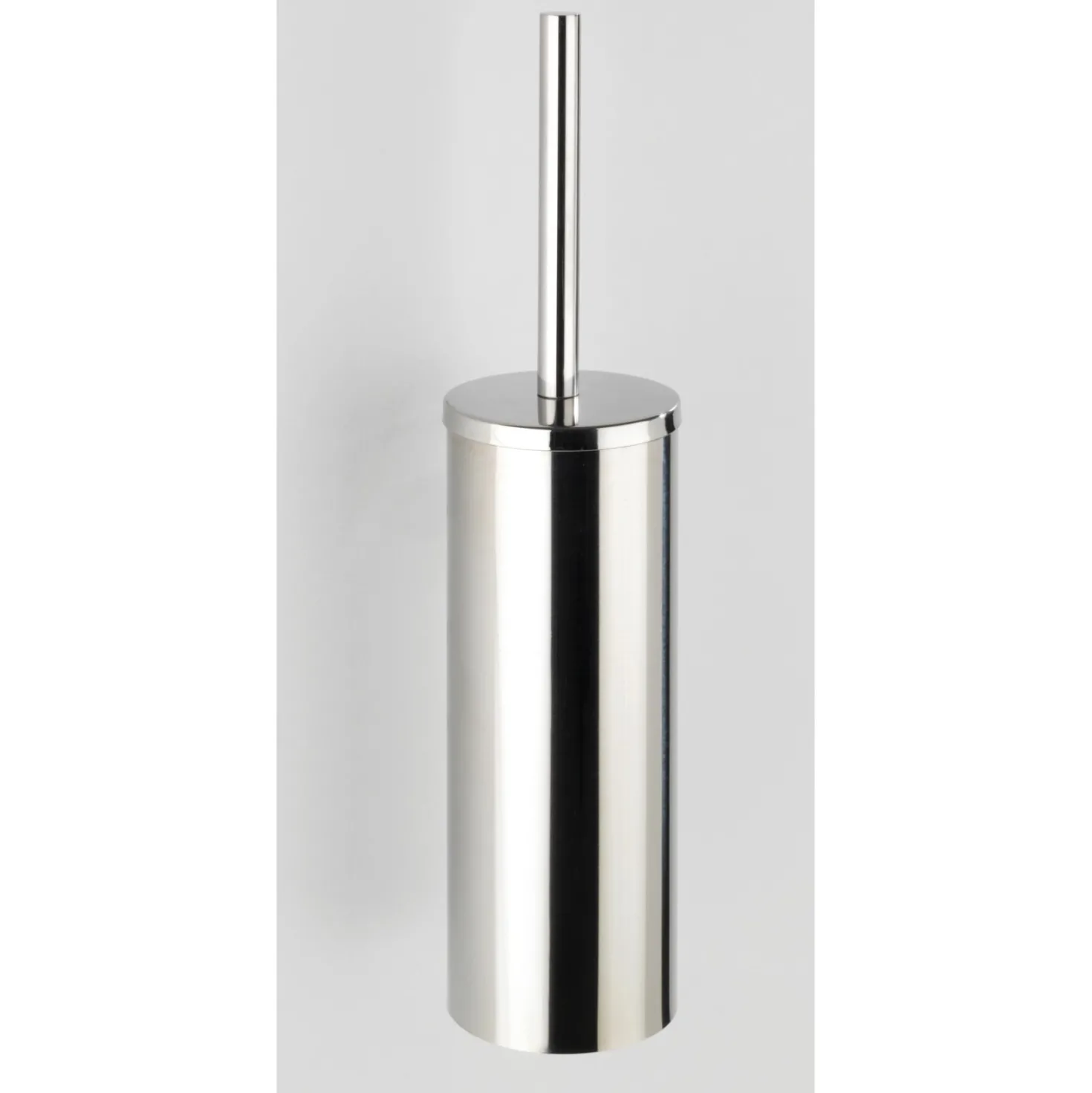 Portascopino bagno Wenko Orea Shine H 40,5 cm acciaio brillante