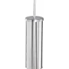 Portascopino bagno Wind H 38 cm cromato