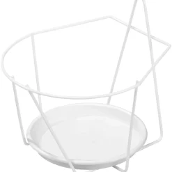 Portavaso da appendere bianco Ø 20 cm