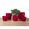 Portavaso da interno Scheurich 920 Ø 25 cm Energy Red