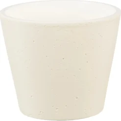 Portavaso da interno Scheurich Roca 701 Ø 24 cm crema