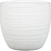 Portavaso da interno Scheurich 866 Ø 25 cm Panna
