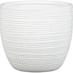 Portavaso da interno Scheurich 866 Ø 25 cm Panna