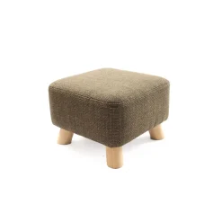 Pouf in tessuto 28x28x20 cm colori assortiti