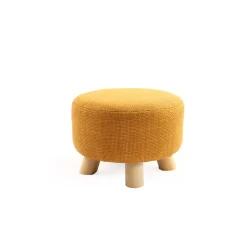 Pouf in tessuto 28x28x20 cm colori assortiti