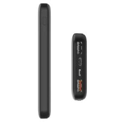 Powerbank 9.200 mah 2 porte usb 2a + 1 porta micro usb + 1 porta type c