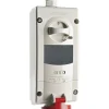 Presa da parete disp.blocco e base portafusibili 16 A 3P+T 380/415 V