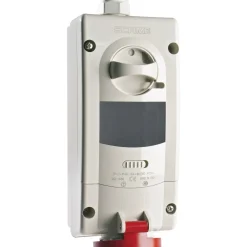Presa da parete disp.blocco e base portafusibili 16 A 3P+T 380/415 V