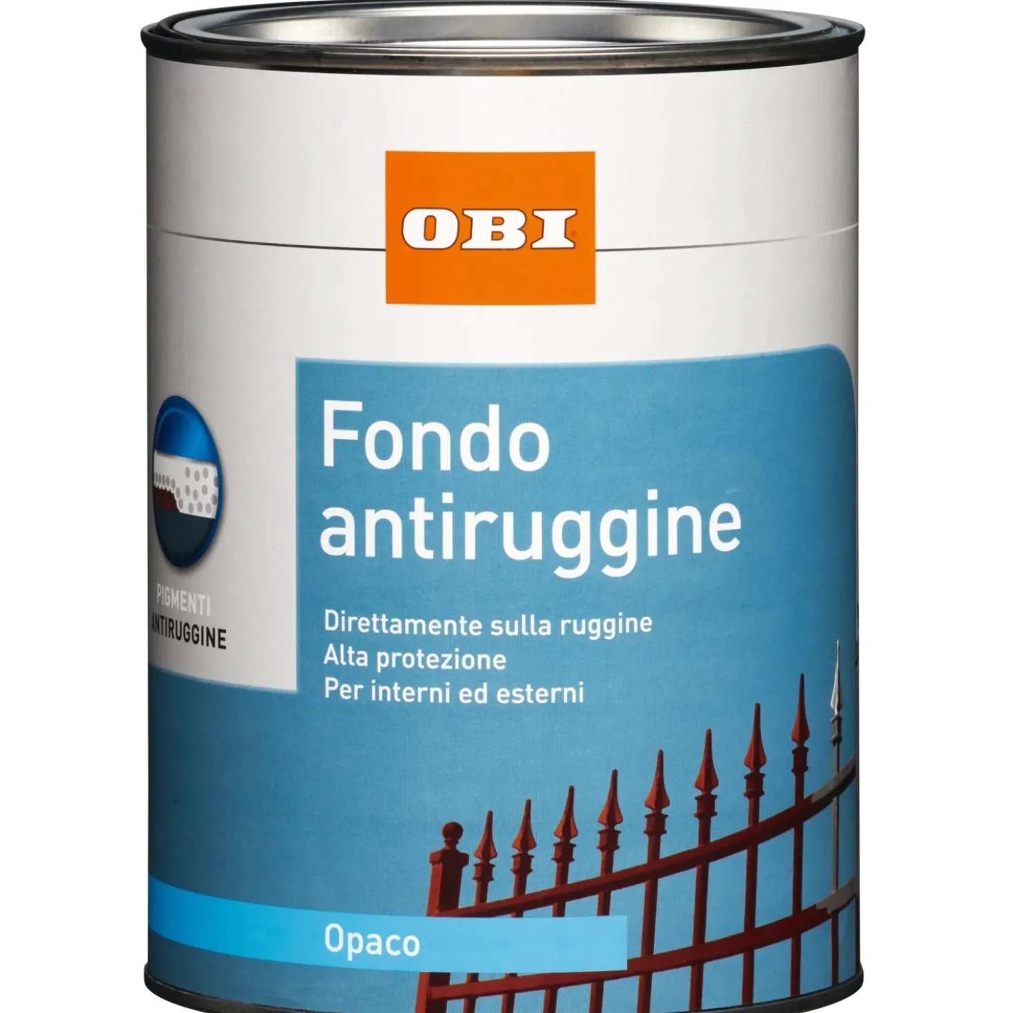Primer antiruggine OBI bianco opaco 2,5 l