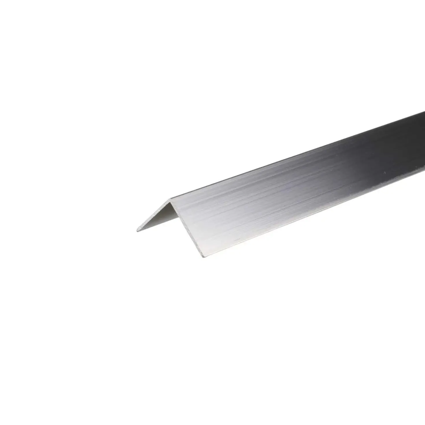Profilo angolare 2 m 20x20 mm alluminio naturale