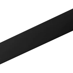 Profilo angolare 2,6 m 25x25 mm in pvc nero opaco