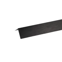 Profilo angolare a L 2 m 20x10 mm nero spazzolato
