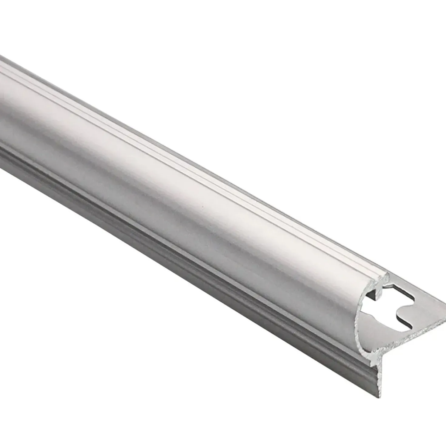 Profilo coprigradino in alluminio anodizzato 12 mm x 0,9 m
