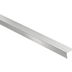 Profilo coprigradino in alluminio anodizzato 20 mm x 0,9 m