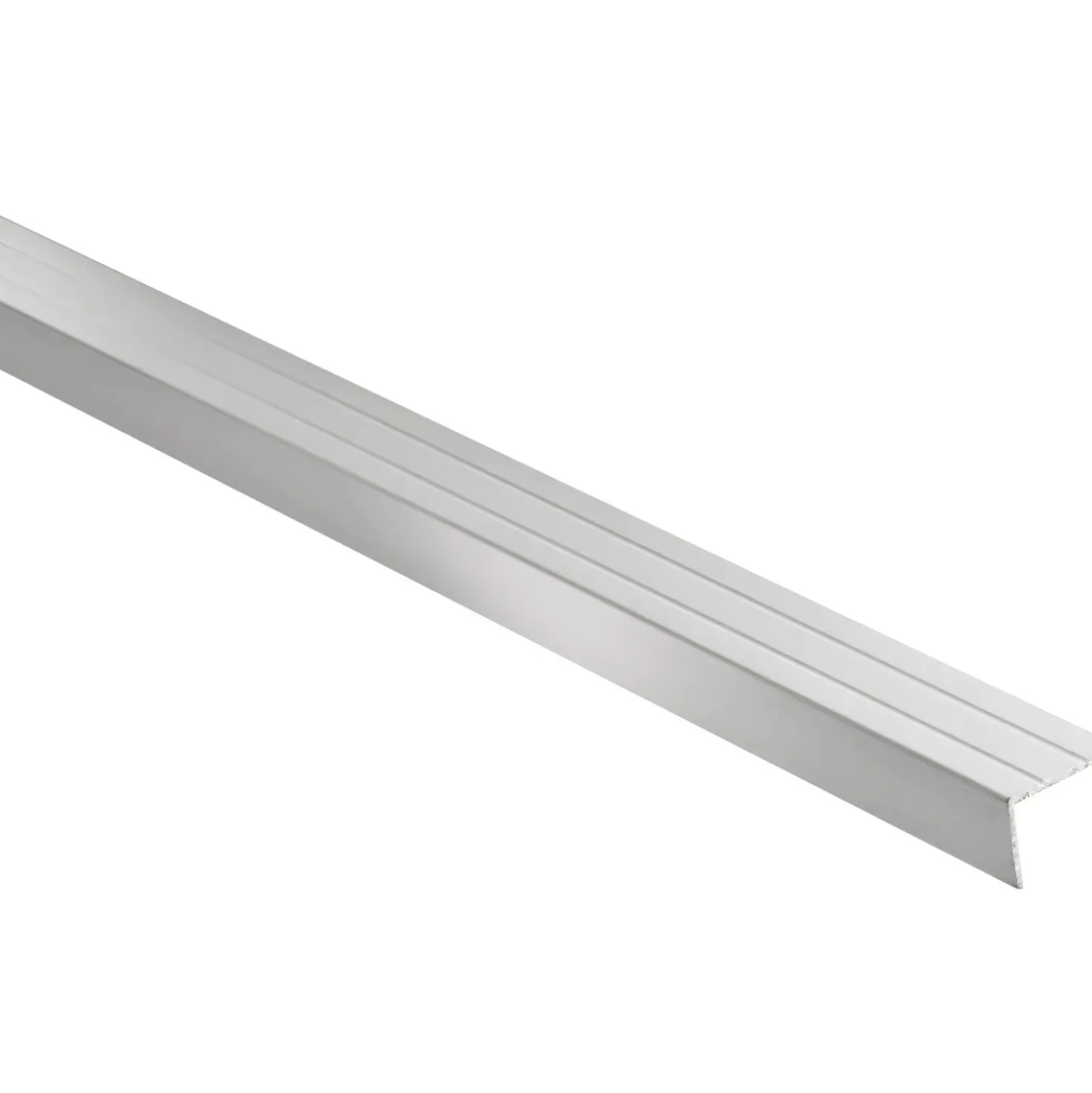 Profilo coprigradino in alluminio anodizzato 20 mm x 0,9 m