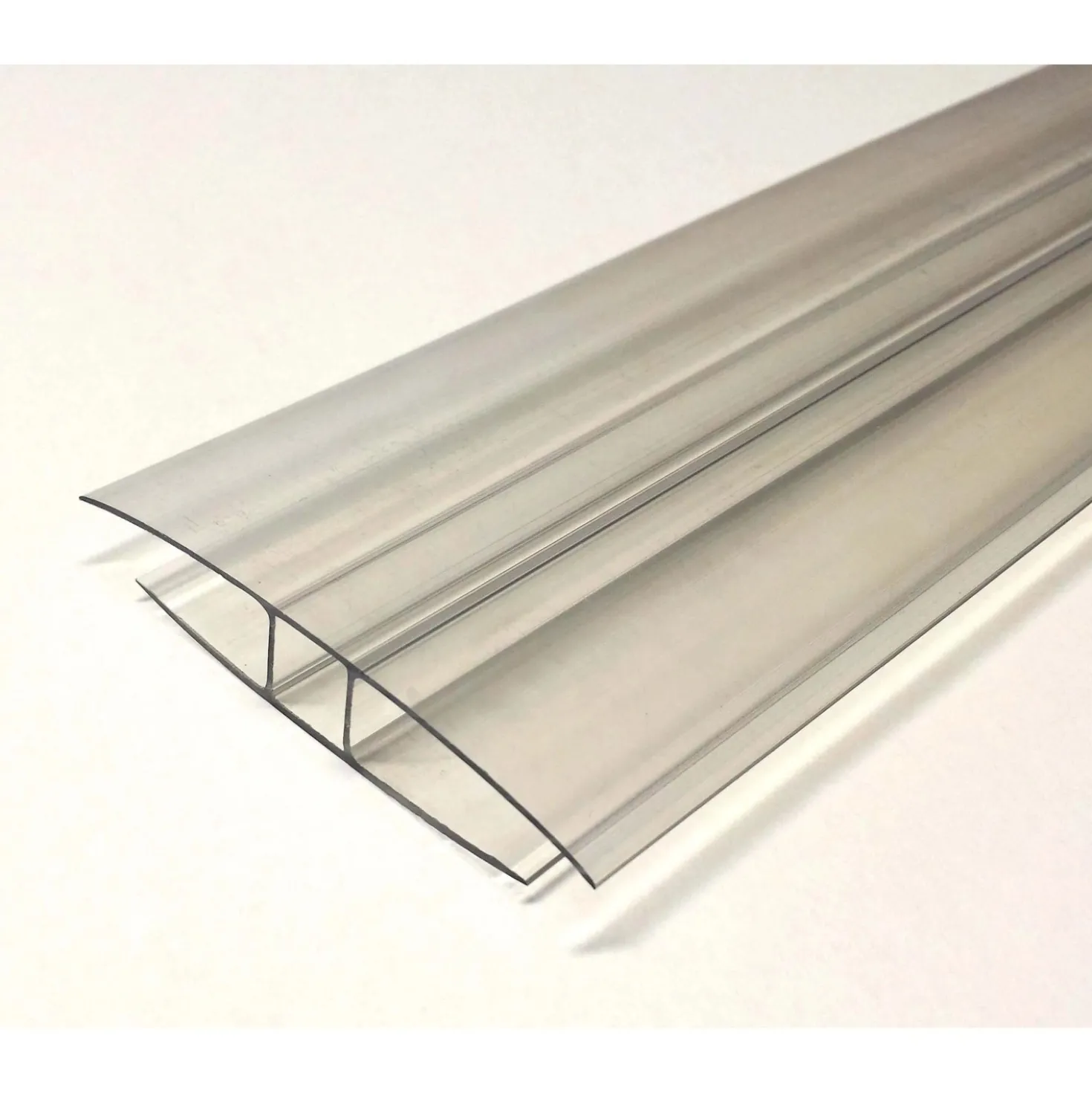 Profilo in policarbonato giunzione "H" Onduline L 210 cm sp 16 mm trasparente