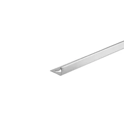 Profilo per rivestimento mattonelle Acciaio inox spazzolato 8 mm