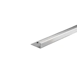 Profilo per rivestimento mattonelle Acciaio inox spazzolato 8 mm