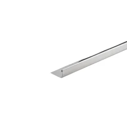 Profilo per rivestimento mattonelle Acciaio inox spazzolato 10 mm