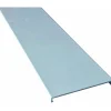 Profilo terminale CoverGlass alluminio satinato quadro 2,5 m
