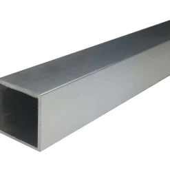 Profilo tubo quadro 2 m 20x20 mm alluminio naturale anodizzato