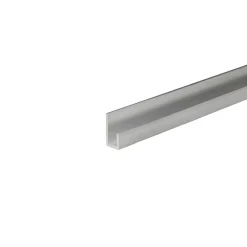 Profilo U cimasa 1 m 10x20 mm alluminio naturale