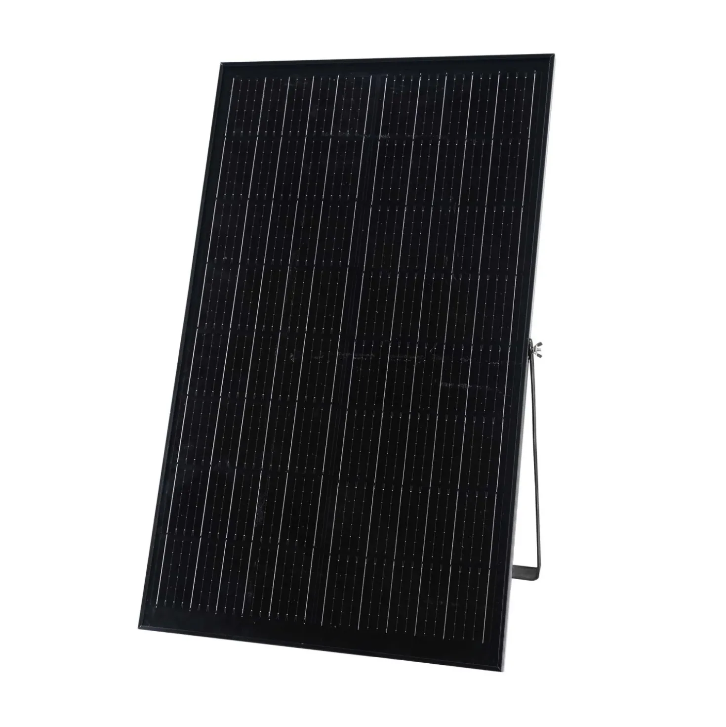 Proiettore LED solare in alluminio con pannello solare separato 6200 lm