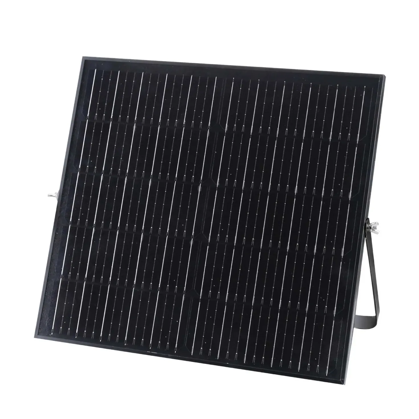 Proiettore LED solare in alluminio con pannello solare separato 2500 lm