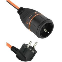 Prolunga elettrica da giardino con meccanismo di blocco ELECTRALOCK