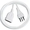 Prolunga plastica brennenstuhl® 10A 5m bianco IT