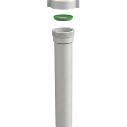 Prolunga universale con ghiera 1"1/4 165 mm Ø32 mm