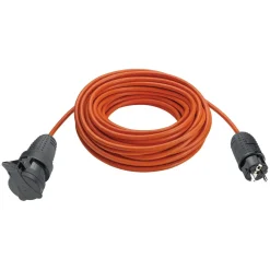 Prolunga Vimar 30 m IP44 3G1,5 presa tedesca arancio