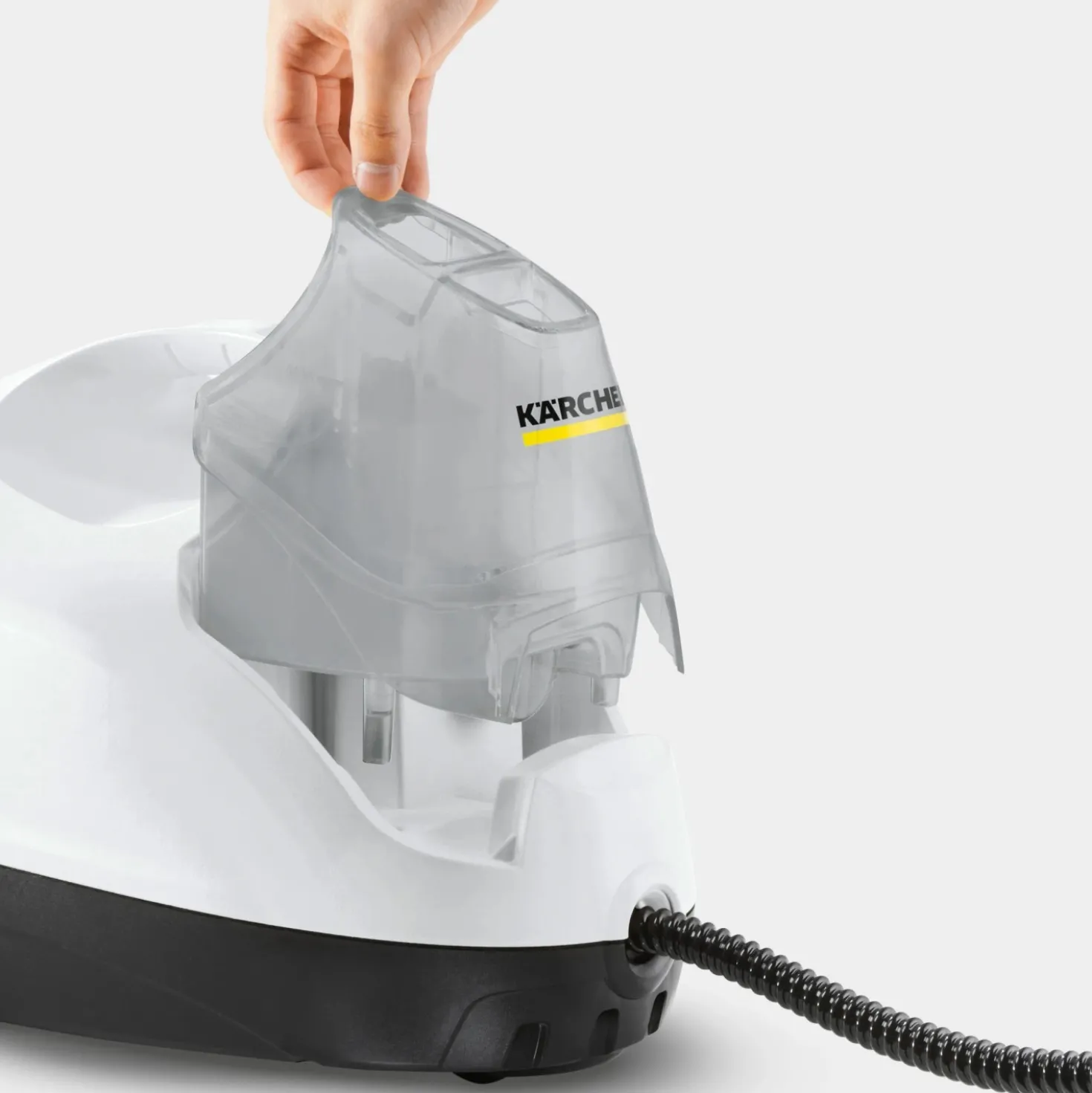 Pulitore a vapore Kärcher SC 4 EasyFix 2000W bianco e nero