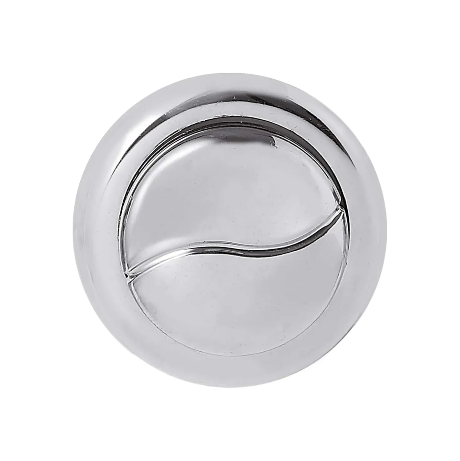 Pulsante scarico WC pneumatico per cassette monoblocco cromato
