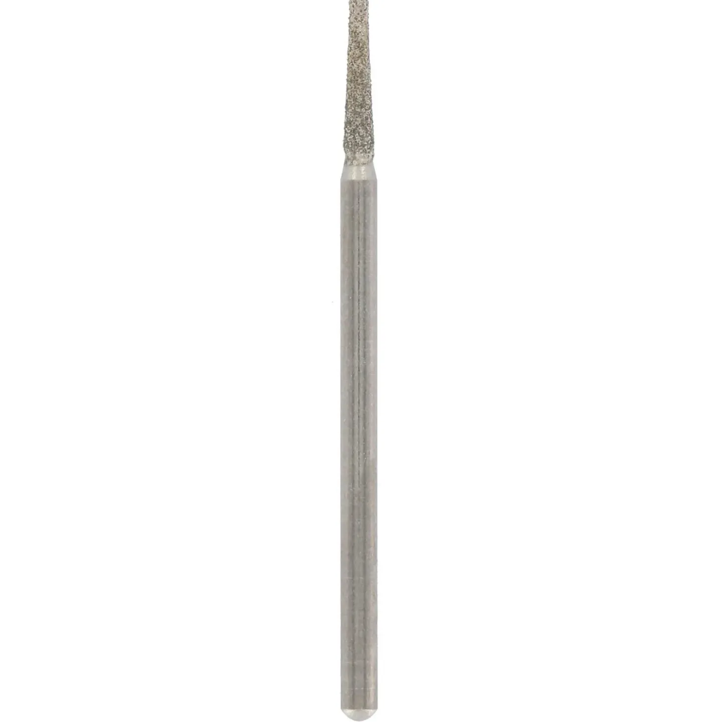 Punta diamantata sottile a testa piatta 2 mm