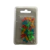 Puntine torre in pvc colorate trasparenti 1,5 cm 25 pz