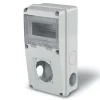 Quadro distr.vuoto 5 uscite fl.70x87