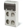 Quadro distr.vuoto 4 uscite fl.70x87